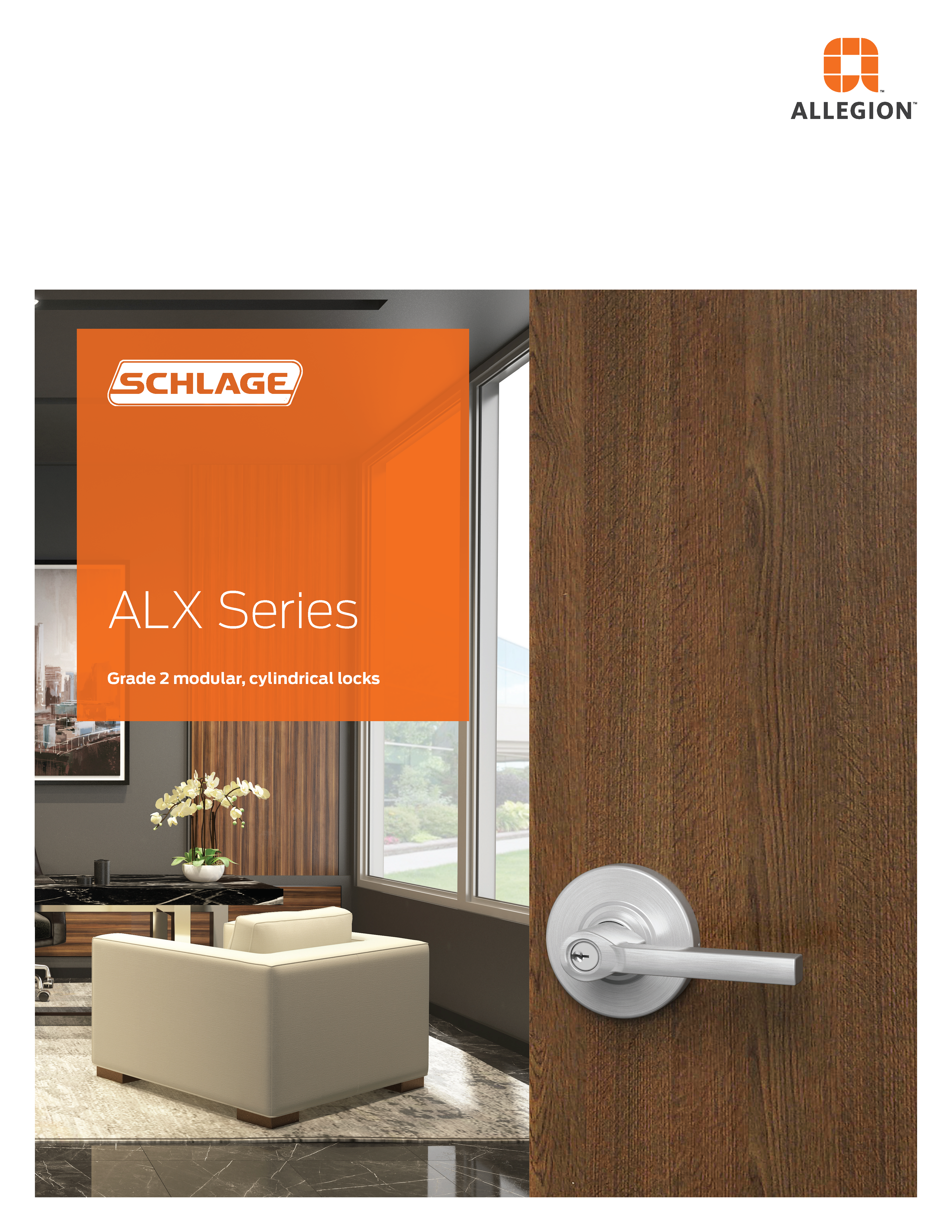 Schlage ALX Series Grade 2 Modular Cylindrical Locks