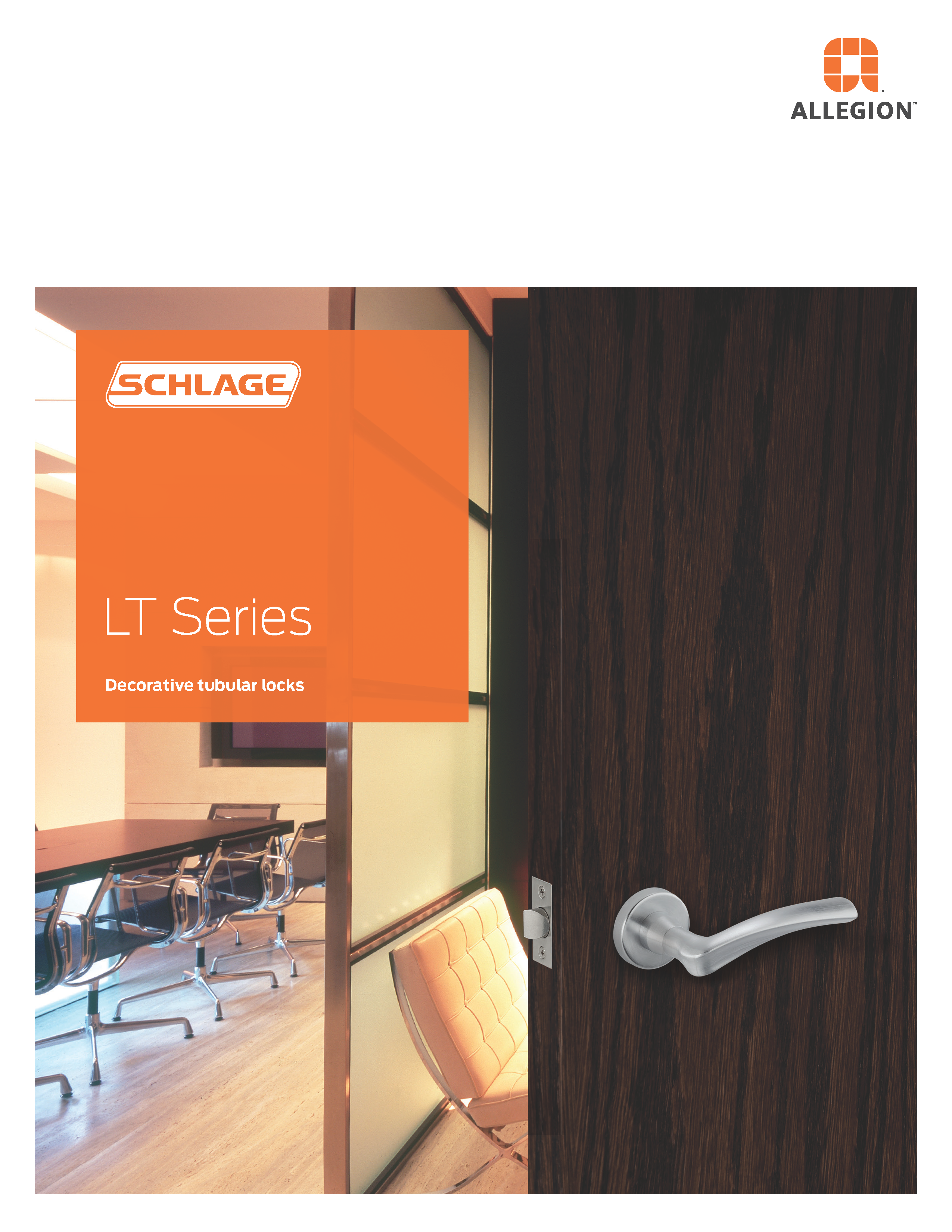 Schlage LT Series Decorative Tubular Locks